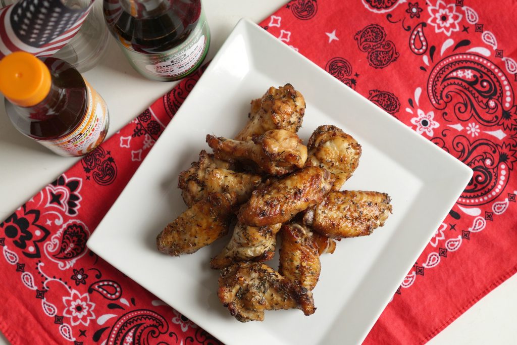 Perfect for summer cookouts, Jamaican Grilled Chicken Wings are a great way to bring the flavors of the islands to your own home. #KickinItWithKikkoman #AD