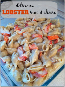 Make this tonight! delicious Lobster Mac and Cheese