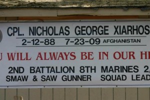 Banner Remembering Nicholas Xiahros