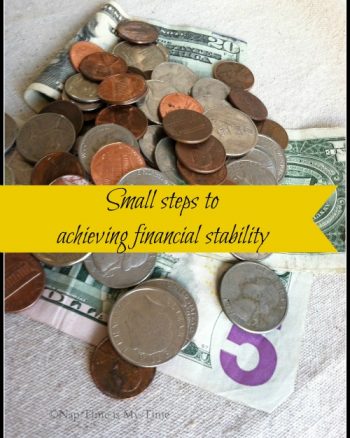 Small Steps to Achieving Financial Stability