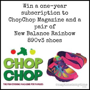 Win New Balance Rainbow Shoes and ChopChop Magazine