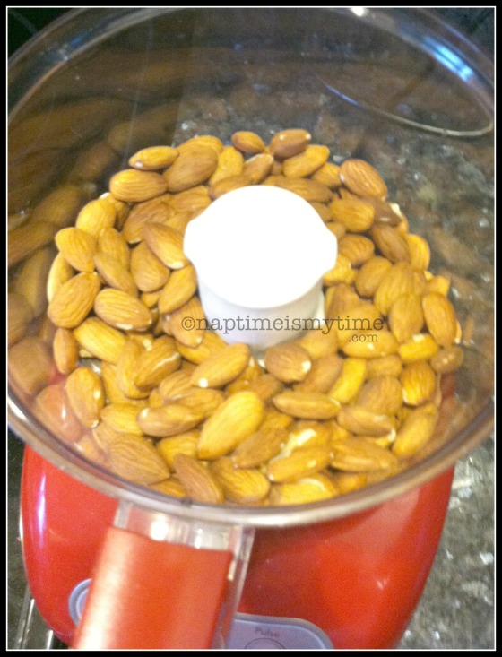Almonds for Almond Butter Recipe