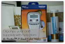 Organize your life with Brother PTouch #Ptouch25 #sponsored