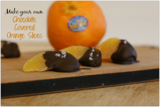 Make Your Own Chocolate Covered Orange Slices #HalosFun #ad