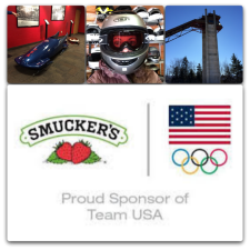 Smuckers Uncrustables is an Olympic Sponsor and reminds you to #HaveFunWithIt #client