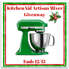 Enter the Reader Appreciation #Giveaway for a chance to #win a #KitchenAid mixer from @naptimeismytime