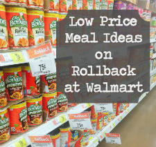 Great Low Price Meal Ideas from Chef Boyardee on Rollback at Walmart #ad #LowPriceMeals
