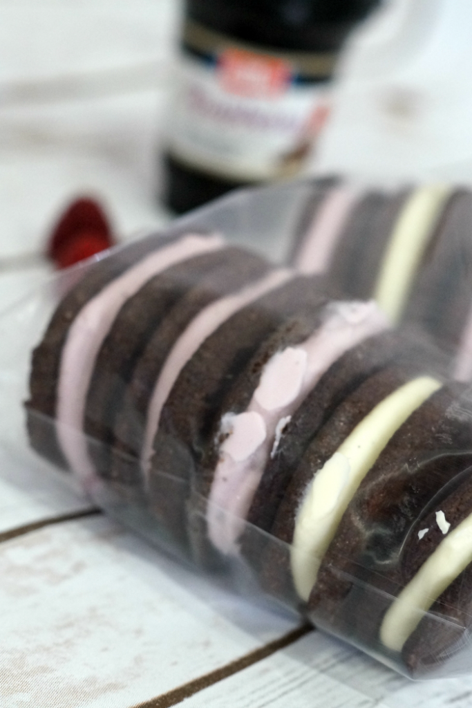 Follow this recipe for Homemade Chocolate Wafer Cookies to make a delicious frozen treat with Muller Yogurt. #MullerMoment #ad