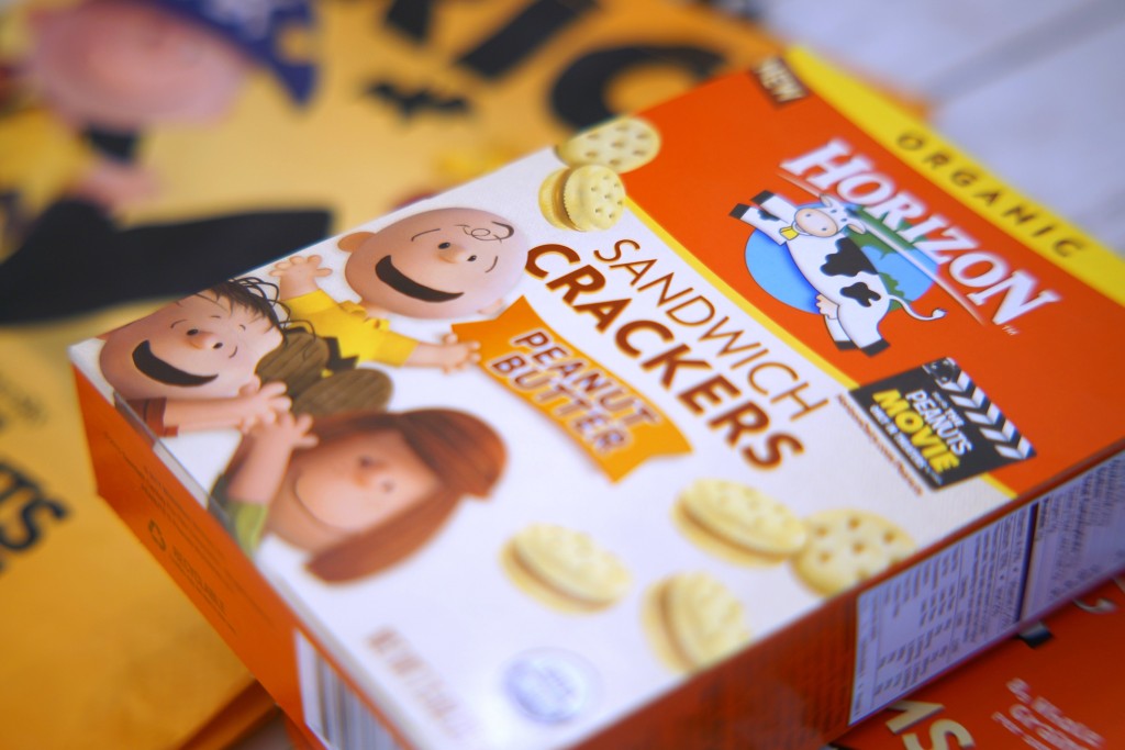 These better for you snack ideas were inspired by the #peanutsmovie Grab everything you need at #shaws #ad