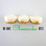 Simple No Bake Cheesecake Bites