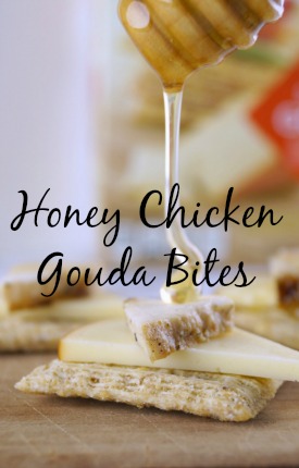 Appetizer Alert! These Honey Chicken Gouda Bites are #MadeForMore #Walmart AD
