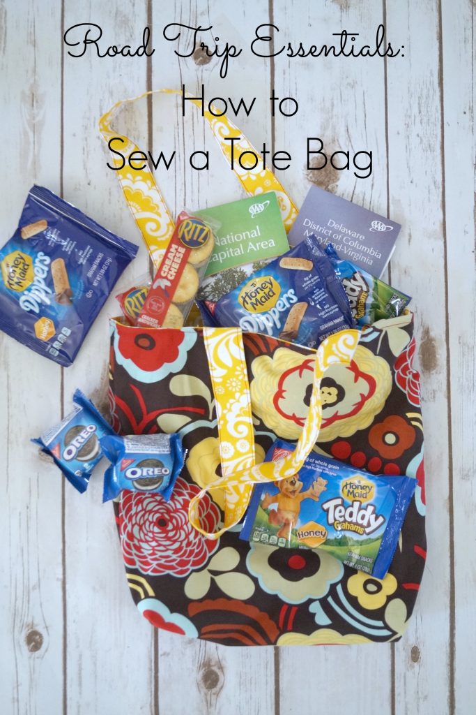 Learn how to make a tote bag and #GetPackin for your road trip @Walmart AD