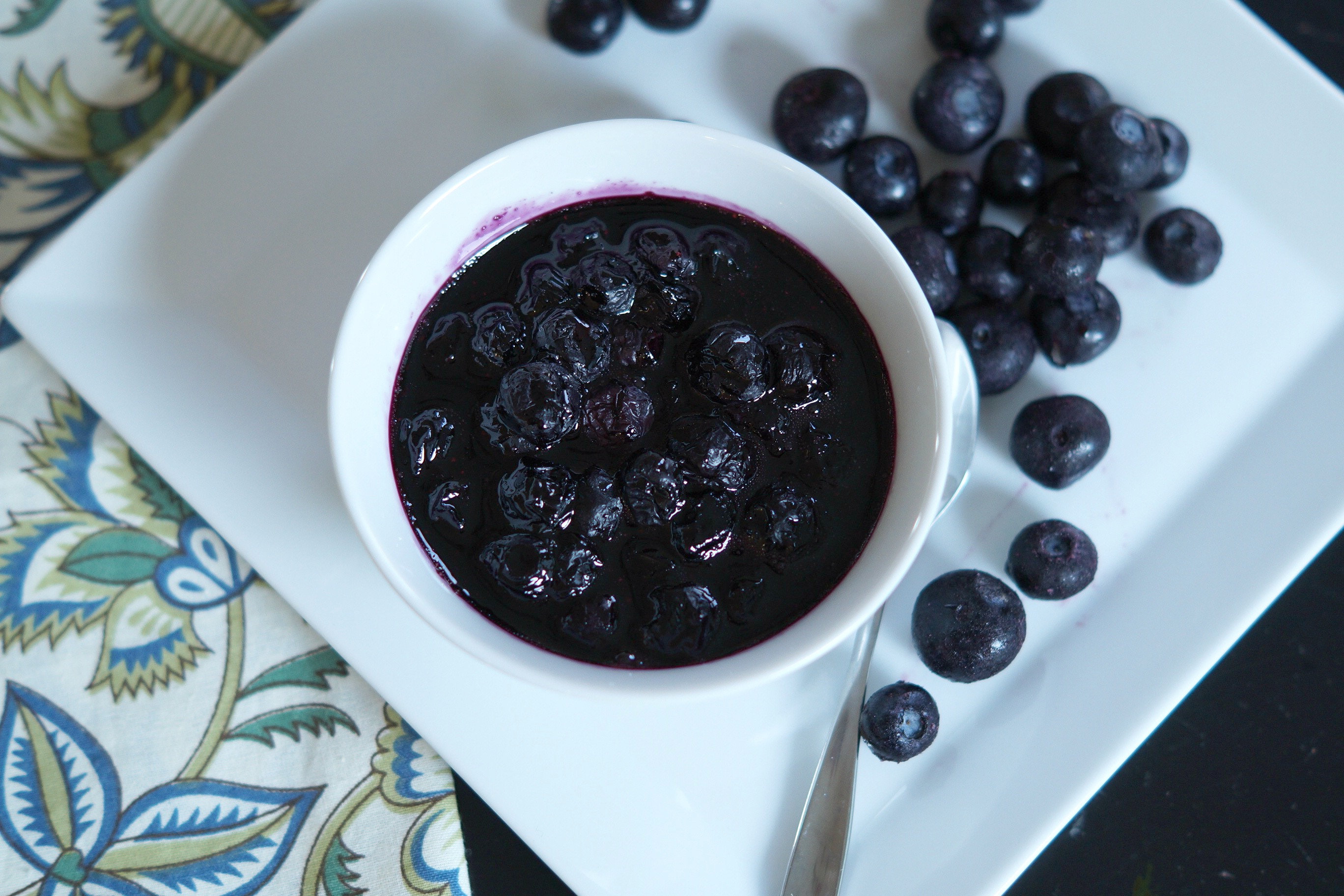 Simple and delicious blueberry compote is perfect for topping pancakes, waffles, and for stirring into yogurt and oatmeal. Check out the recipe today!
