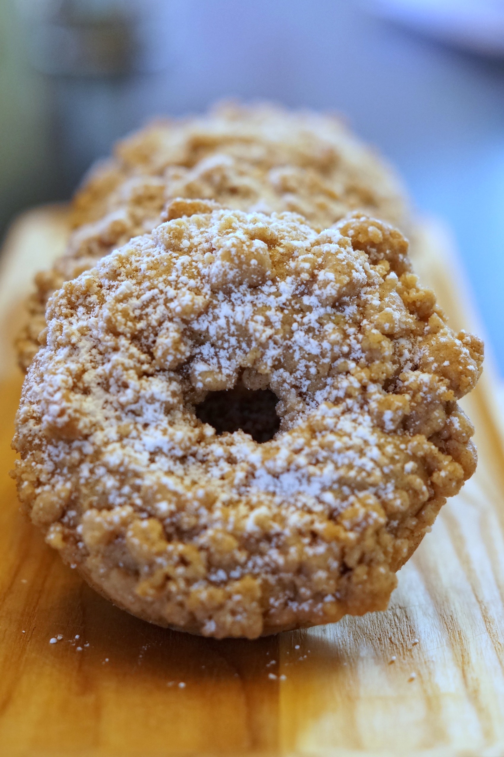 Looking for the perfect pairing for a hot cup of coffee? Look no further than this easy to make coffee cake donut recipe. Grab your oven mitt and get baking!