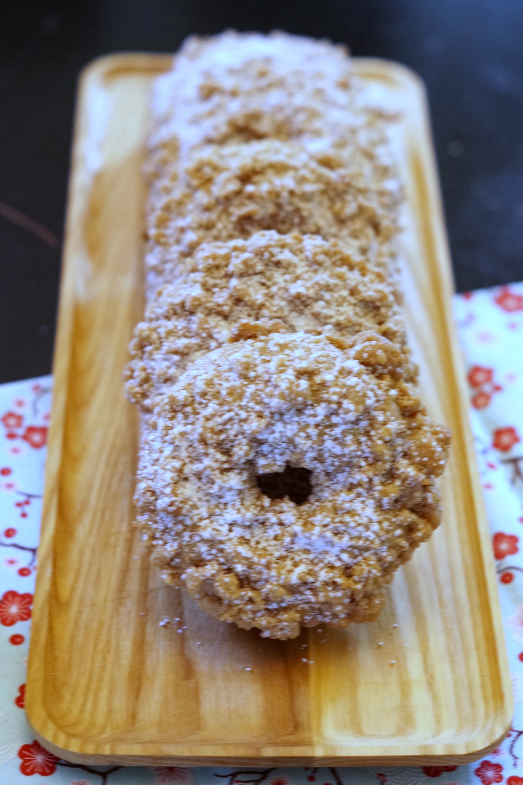 Looking for the perfect pairing for a hot cup of coffee? Look no further than this easy to make coffee cake donut recipe. Grab your oven mitt and get baking!